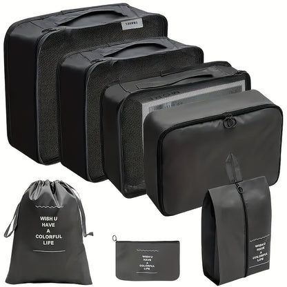 LUXEMAXI™ 7-PIECE TRAVEL STORAGE BAG SET – SMART PACKING MADE SIMPLE