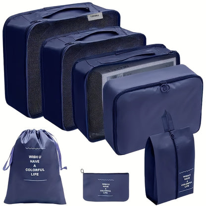 LUXEMAXI™ 7-PIECE TRAVEL STORAGE BAG SET – SMART PACKING MADE SIMPLE